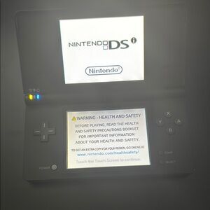 Nintendo Black Handheld Console